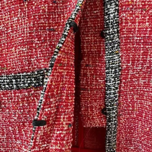 NWT Walter Baker Kona Red Tweed Matching Separate Size L - Picture 12 of 12